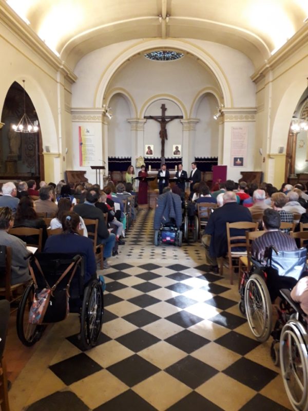 Concert de Perspectives en faveur des personnes handicapées